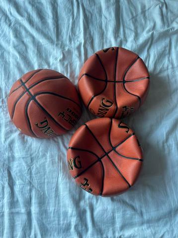 3x ongebruikte Spalding Legacy TF1000 Official Game Ball! beschikbaar voor biedingen