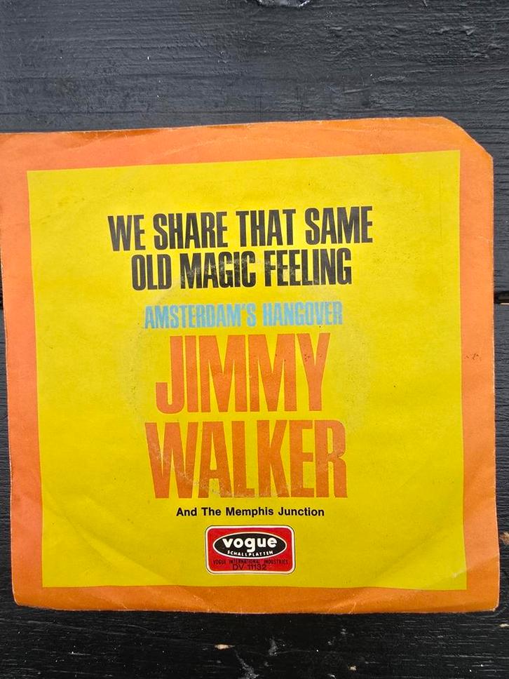 Jimmy Walker - We share that same old magic feeling" Single, Cd's en Dvd's, Vinyl | Pop, Gebruikt, 1960 tot 1980, Ophalen of Verzenden