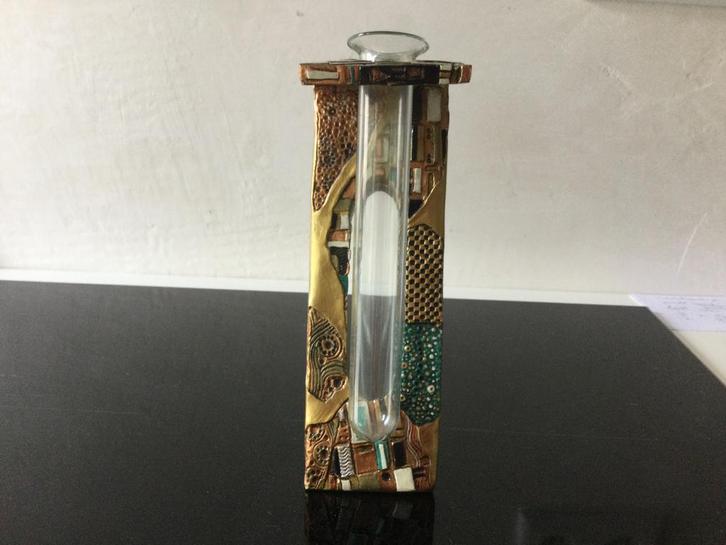 Aurora from Enesco Bud base, stijl van Gustav Klimt, vaasje, Antiek en Kunst, Kunst | Designobjecten, Ophalen of Verzenden