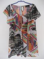 Blouse Luna dames z.g.a.n. maat 42 oranje groen 07102025, Ophalen, Luna, Maat 42/44 (L), Zo goed als nieuw