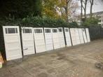 Serie antieke extra brede 4-vlaks Bruynzeel paneeldeuren,30e, Ophalen, Gebruikt