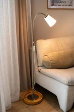 Vintage Ikea Basisk Vloerlamp, Huis en Inrichting, Lampen | Vloerlampen, Ophalen, Gebruikt, 100 tot 150 cm, Hout