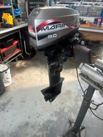 Mariner / mercury 8 pk 2 takt, electrische start. Langstaart, Watersport en Boten, Buiten- en Binnenboordmotoren, Gebruikt, Elektrische start