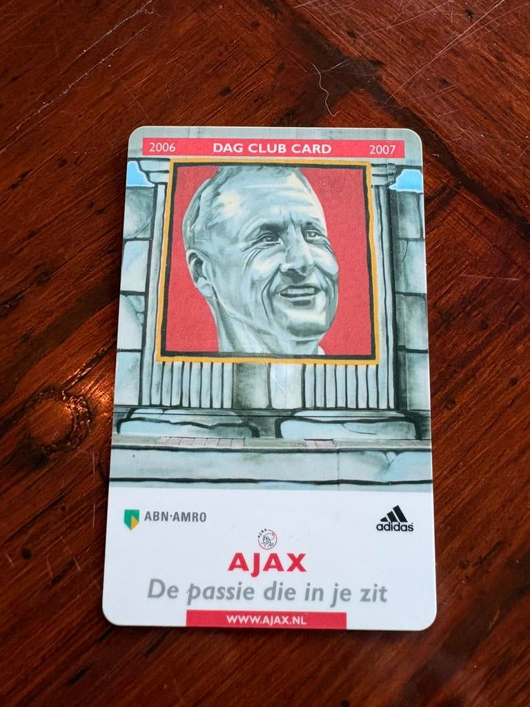 Dag club card AJAX-FC Groningen seizoen 2006-2007, Tickets en Kaartjes, Seizoenskaart, Eén persoon
