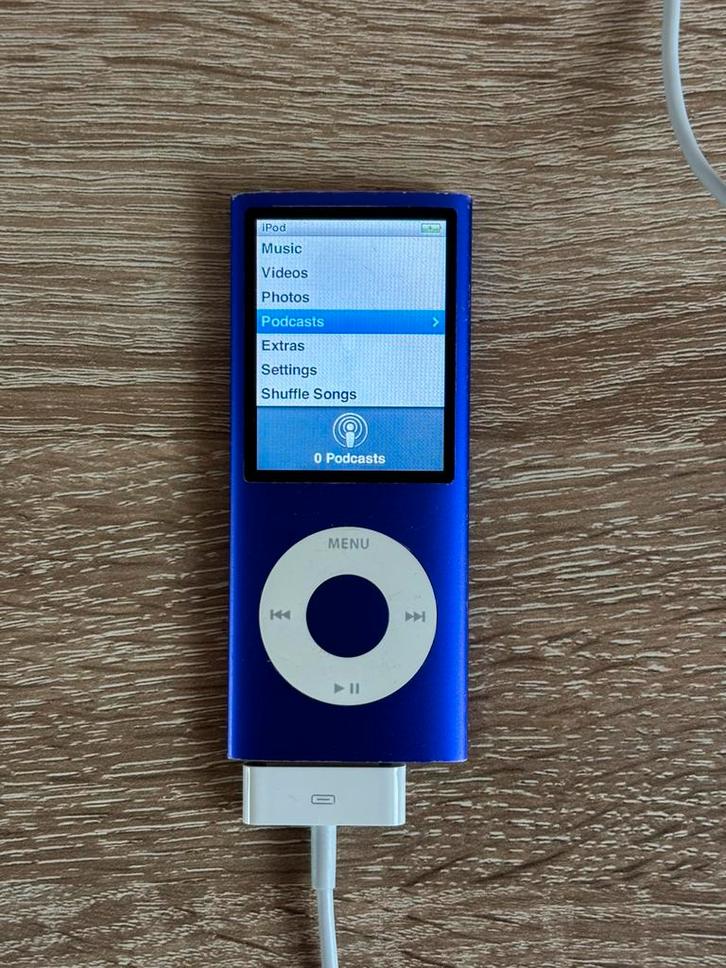 Apple iPod Nano 8GB inclusief kabel, Audio, Tv en Foto, Mp3-spelers | Apple iPod, Zo goed als nieuw, Nano, 2 tot 10 GB, Ophalen of Verzenden