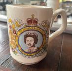 Mok koningin Elizabeth zilveren jubileum 1977, Verzamelen, Ophalen of Verzenden, Zo goed als nieuw