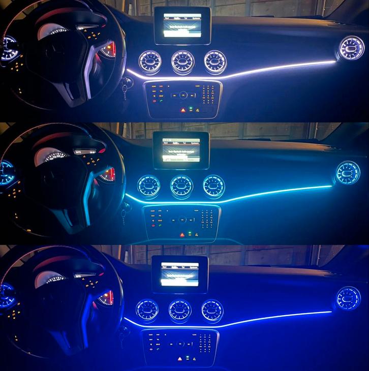 Sfeerverlichting interieur Mercedes, Auto diversen, Tuning en Styling, Ophalen