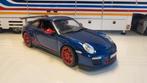 Norev Porsche 911 997.2 GT3 RS 3.8 Blue / Red, Hobby en Vrije tijd, Modelauto's | 1:18, Ophalen of Verzenden, Zo goed als nieuw