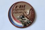 swirl  f-16 fighting falcon rnlaf  desert versie 2, Verzamelen, Luchtvaart en Vliegtuigspotten, Verzenden, Zo goed als nieuw, Patch, Badge of Embleem
