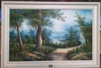 olieverfschilderij Irene Cafieri, Antiek en Kunst, Kunst | Schilderijen | Klassiek, Ophalen of Verzenden