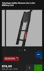 Telesteps Rescue Line 3,5mtr telescoop ladder NIEUW!!!, Ophalen, ., Nieuw, Ladder