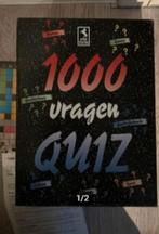1000 vragen quiz spel, Hobby en Vrije tijd, Gezelschapsspellen | Kaartspellen, Vijf spelers of meer, Ophalen of Verzenden, Zo goed als nieuw