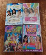 4 dvd's van K3, Cd's en Dvd's, Dvd's | Kinderen en Jeugd, Alle leeftijden, Ophalen of Verzenden, Film, Zo goed als nieuw