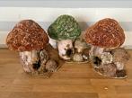 Houten Herfst Decoratie - Paddestoelen, Ophalen of Verzenden, Zo goed als nieuw