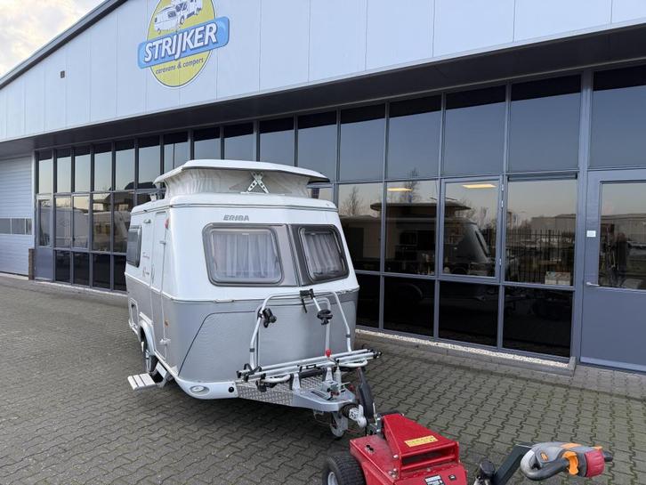 Eriba Touring Familia 310 Bed + Zit + Mover 720 KG, Caravans en Kamperen, Caravans, Bedrijf, tot en met 3, 500 - 750 kg, Treinzit