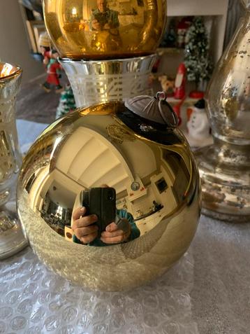 #kerst Heksenbal Gouden Bol kugel beschikbaar voor biedingen