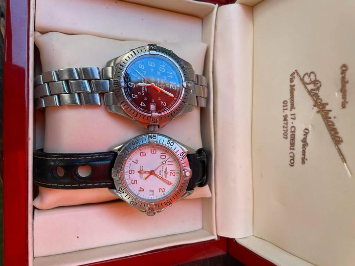 Lot breitling A64350 -A17035, Sieraden, Tassen en Uiterlijk, Horloges | Heren, Gebruikt, Polshorloge, Breitling, Staal, Staal