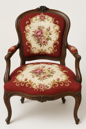 'Rococo' fauteuil – erfstuk vol karakter met verhaal beschikbaar voor biedingen