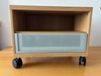 Ikea beuken ladekastje met wieltjes, Huis en Inrichting, Kasten | Ladekasten, Ophalen, Overige materialen, Gebruikt, 1 of 2 laden