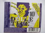 bieretiket Belgie 26-8 (P40) dolle brouwers, Verzamelen, Biermerken, Verzenden, Gebruikt, Overige typen, Overige merken