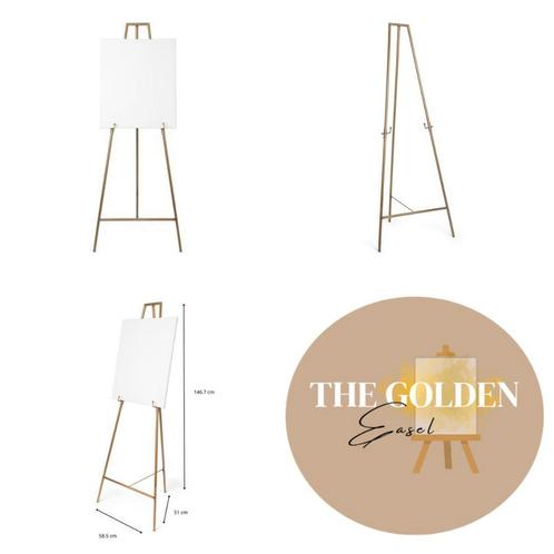 Te huur > The Golden Easel ️, Hobby en Vrije tijd, Feestartikelen | Verhuur, Nieuw, Geboorte of Huwelijk, Ophalen