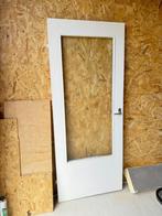 Wit binnendeur, Doe-het-zelf en Verbouw, Deuren en Horren, Ophalen, Gebruikt, 80 tot 100 cm, Binnendeur