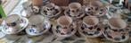 Te Koop 9 Boerenbont. Servies Kop en schotels verschillende., Ophalen of Verzenden, Zo goed als nieuw, Kop(pen) en/of Schotel(s)