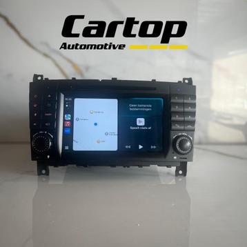 Mercedes C CLC CLK W203 W209 | CarPlay & Android Auto beschikbaar voor biedingen