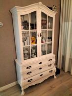 Vintage Retro Vitrinekast, Huis en Inrichting, Kasten | Vitrinekasten, Ophalen, Gebruikt, 50 tot 100 cm, 150 tot 200 cm