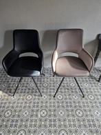 stoelen 6st, Huis en Inrichting, Stoelen, Ophalen, Zo goed als nieuw, Zwart, Vijf, Zes of meer stoelen