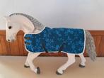 Schleich deken blauw, Ophalen of Verzenden, Zo goed als nieuw, Paard, Beeldje of Figuurtje