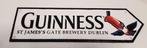 Guinness zwaar gietijzer reclame bord bar cafe kroeg mancave