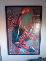 Zeer grote lijst met spiderman poster, Ophalen of Verzenden