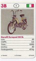 Kw557 bromfiets verzamelplaatje 3b garelli europed 40 sl, Ophalen of Verzenden, Zo goed als nieuw, Auto's