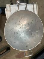 Aluminium vergiet zeef, Ophalen of Verzenden, Zo goed als nieuw, Rvs