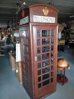 Authentieke Teakhouten Telefooncel - Uniek Decoratiestuk, Huis en Inrichting, Ophalen, Onbekend, Zo goed als nieuw, Onbekend