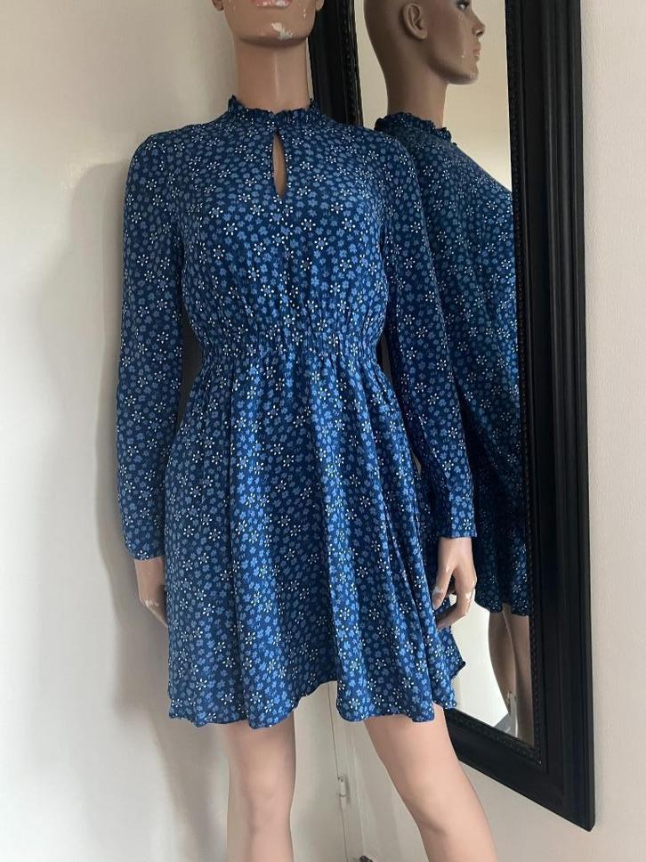 TOMMY HILFIGER  mooie jurk  MAAT 34-36 (4) ALS NIEUW, Kleding | Dames, Jurken, Zo goed als nieuw, Maat 36 (S), Blauw, Ophalen of Verzenden