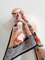 Zijden sjaal, 100% zijde, nieuw. Formaat - 28 x 1.40 Cm., Kleding | Dames, Mutsen, Sjaals en Handschoenen, Ophalen of Verzenden