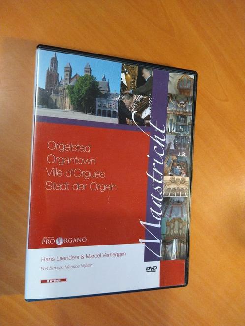 DVD Maastricht orgelstad, Cd's en Dvd's, Dvd's | Documentaire en Educatief, Zo goed als nieuw, Alle leeftijden, Ophalen of Verzenden
