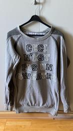 grijze trui met zakken Antoine Peters, Maat 38/40 (M), Antoine Peters, Verzenden, Grijs