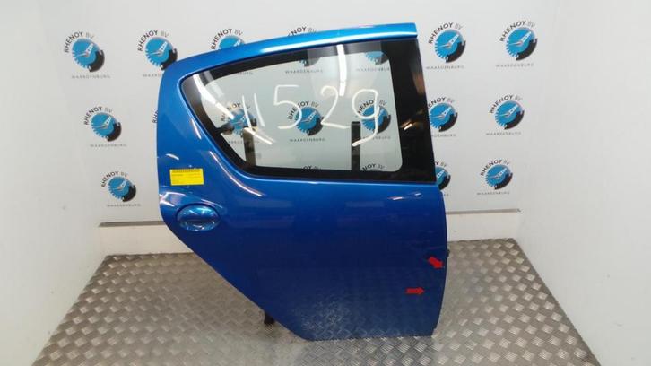 TOYOTA AYGO COMFORT NAVIGATOR [R_REAR_DOOR] 2011, Auto-onderdelen, Carrosserie en Plaatwerk, Deur, Achter, Rechts, Gebruikt, ARN erkend