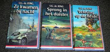 3 x U.G. de Jong (de jonge geuzen) . 1 Ze kwamen bij nacht ( beschikbaar voor biedingen