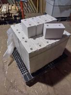 Kalkzandsteen vellingblok 29,7x15x19,8cm CS20, Ophalen, Nieuw, Kalkzandstenen