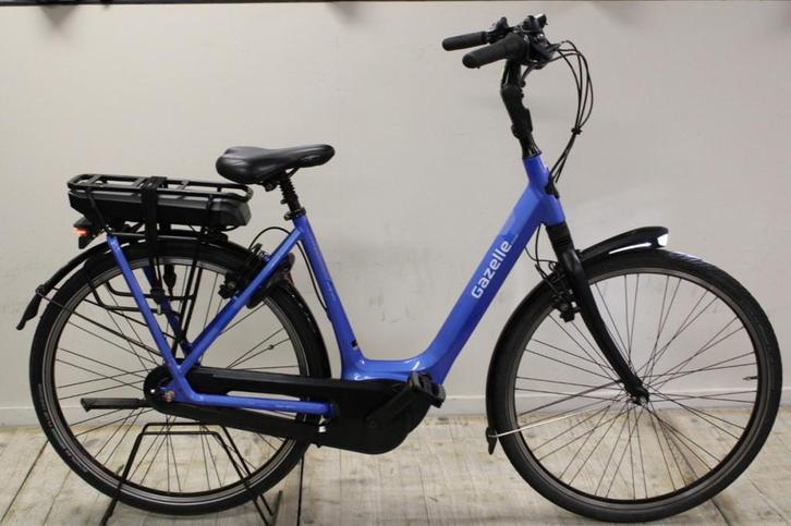 Gazelle Orange C8 Lage instap Blauw 2020, Fietsen en Brommers, Elektrische fietsen, Gebruikt, Gazelle