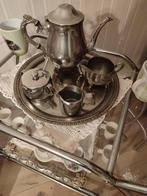 Zilveren theeservies, Antiek en Kunst, Ophalen of Verzenden