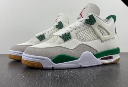 Jordan 4 SB pine green, Kleding | Heren, Schoenen, Zo goed als nieuw, Wit, Ophalen of Verzenden