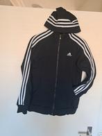 Adidas sport jasje training jas zwart 164 xs, Adidas, Jongen of Meisje, Ophalen of Verzenden, Zo goed als nieuw