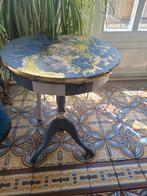 bijzettafeltje met lade wijntafeltje, Antiek en Kunst, Ophalen of Verzenden