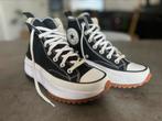Converse hoog zwart maat 38, Ophalen of Verzenden, Zo goed als nieuw, Zwart, Sneakers of Gympen