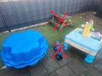 Gratis zandbak en water speeltafel, Ophalen, Gebruikt, Onbekend, Onbekend